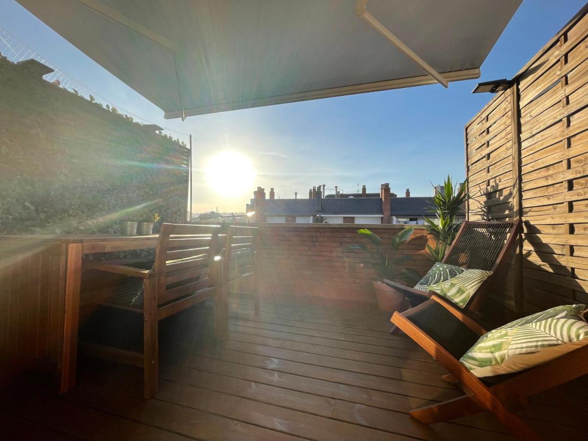 Barcelona Penthouse Private Terrace Sustainable Stay Keyless Access Exterior foto