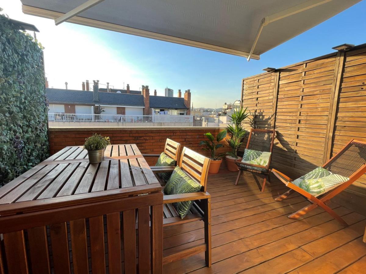 Barcelona Penthouse Private Terrace Sustainable Stay Keyless Access Exterior foto